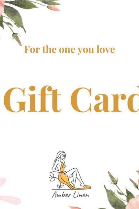 Amber Linen gift card