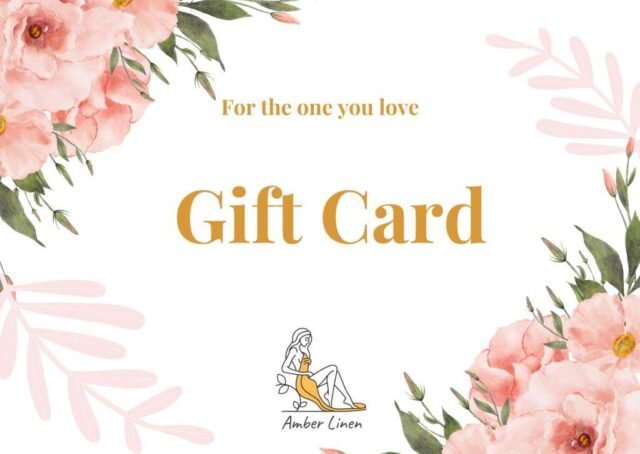 Amber Linen gift card