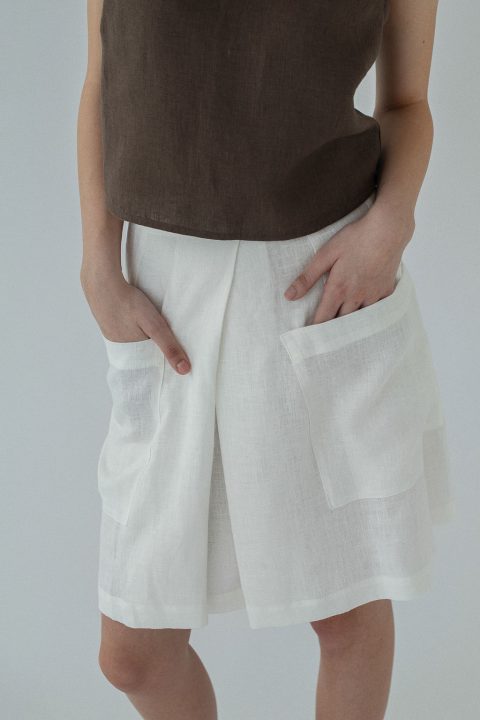 linen-wrap-skirt-japan-white-front