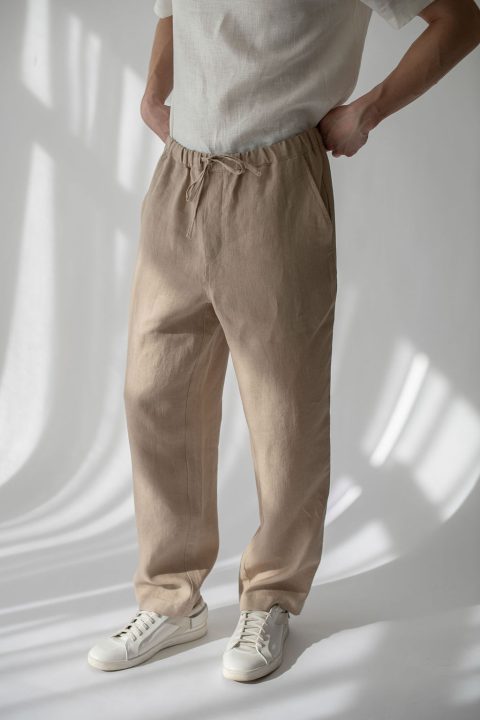 Florida-mens-linen-pants-sand-1