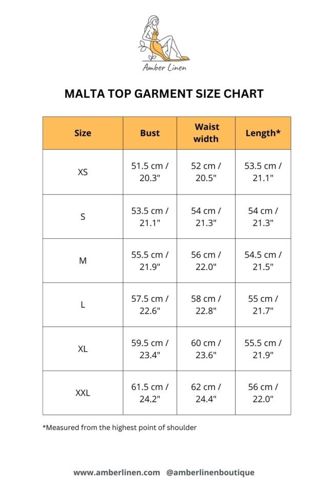 MALTA-top-garment-size-chart