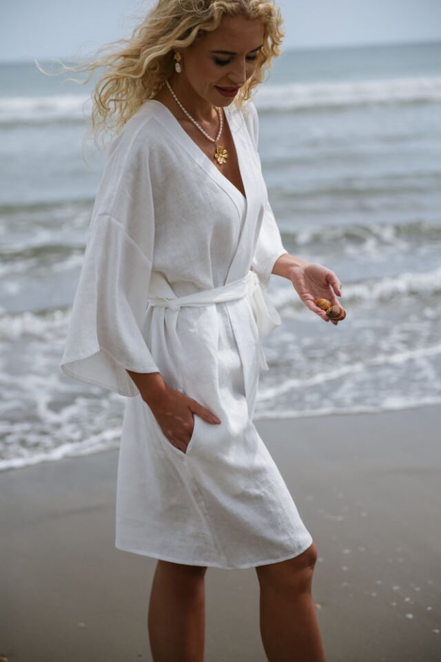 White Linen kimono (7)