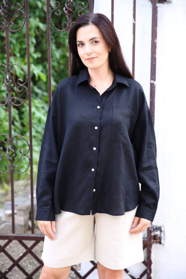 Black-linen-shirt.