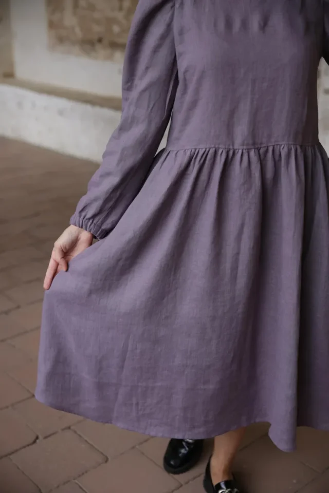 loose linen dress