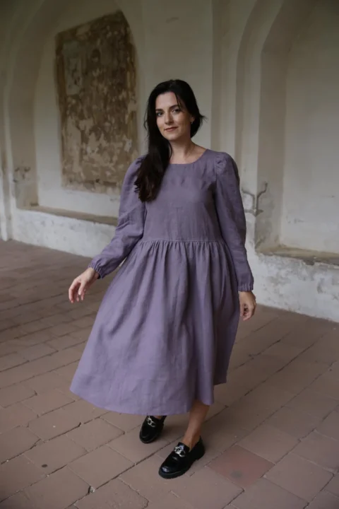 loose linen dress