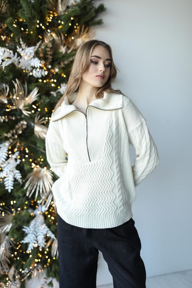 roll neck Scandinavian jumper