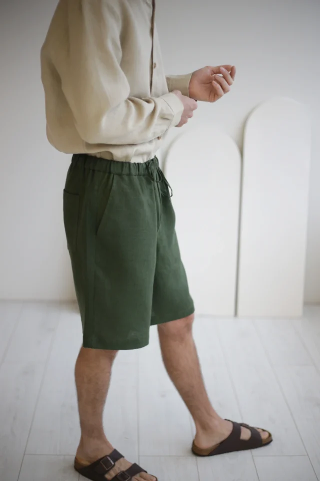 linen shorts for men