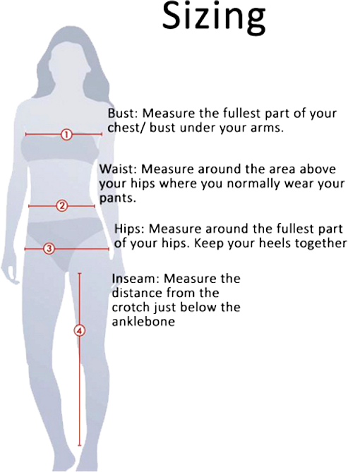 where to measure clothing size