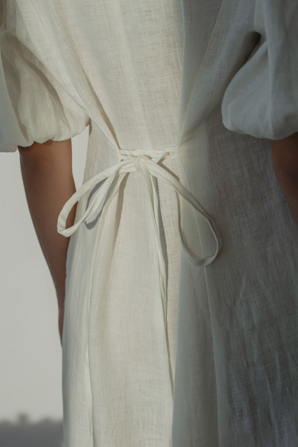 Marbella Linen Dress for wedding & special occasions - white - Amber linen Marbella Linen Dress for wedding & special occasions - white - Amber linen