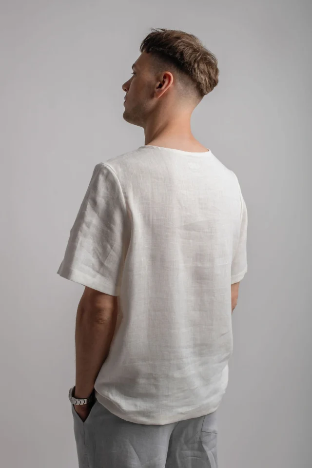 PANAMA-linen-tshit-for-men-in-white-2.