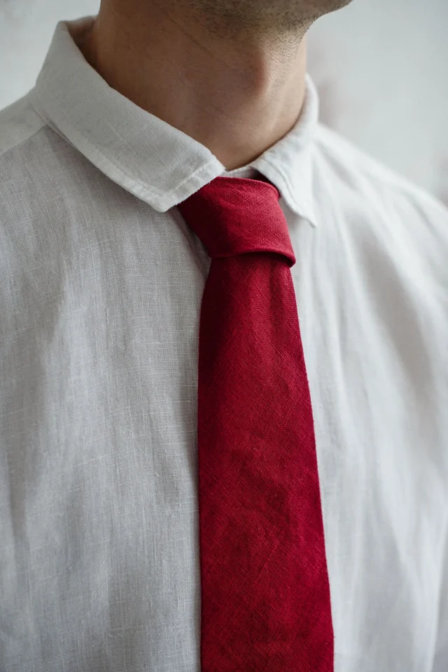 Red-Linen-tie-3
