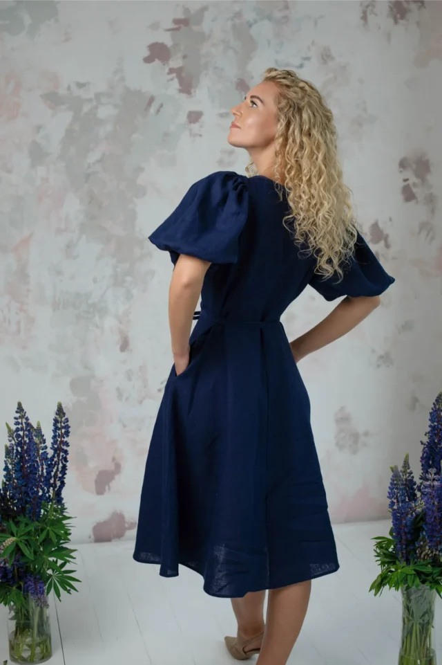 Ronda-Linen-wrap-dress-in-navy-blue-14