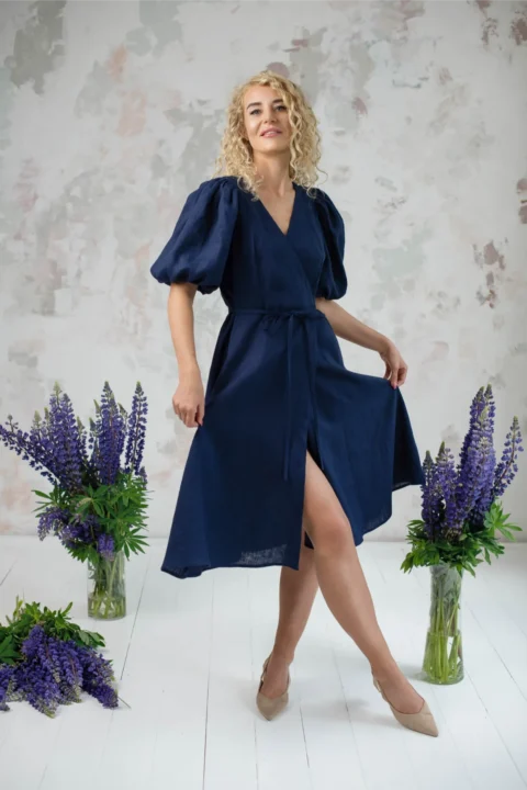 Ronda-Linen-wrap-dress-in-navy-blue-15